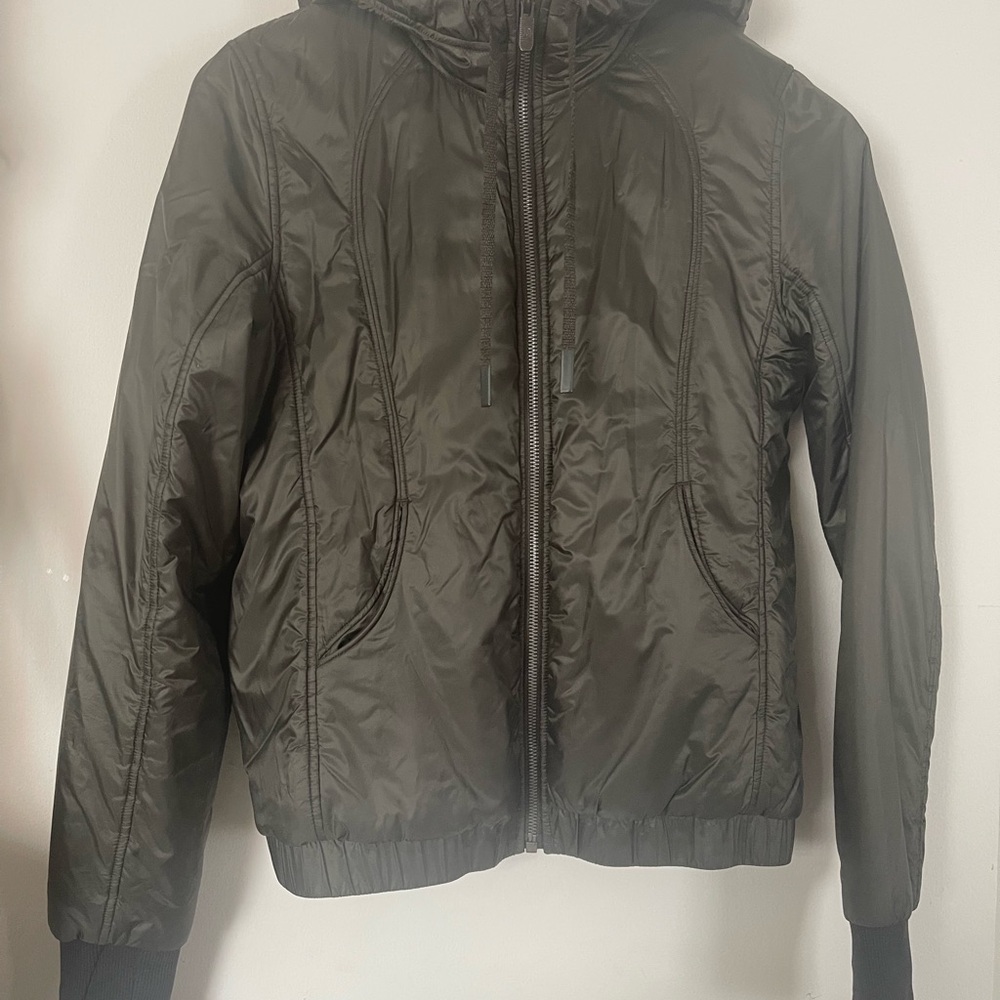 Lululemon Athletica Olive Green Jacket